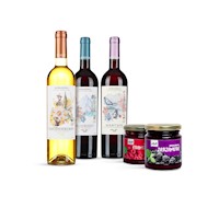 Morandina Pack 3 Vinos De Berries + Mermeladas Alyssol